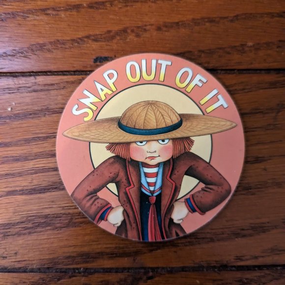 Lot of Mary Engelbreit Pooch & Sweetheart Round Magnets & Dimensional Stickers - Picture 8 of 9